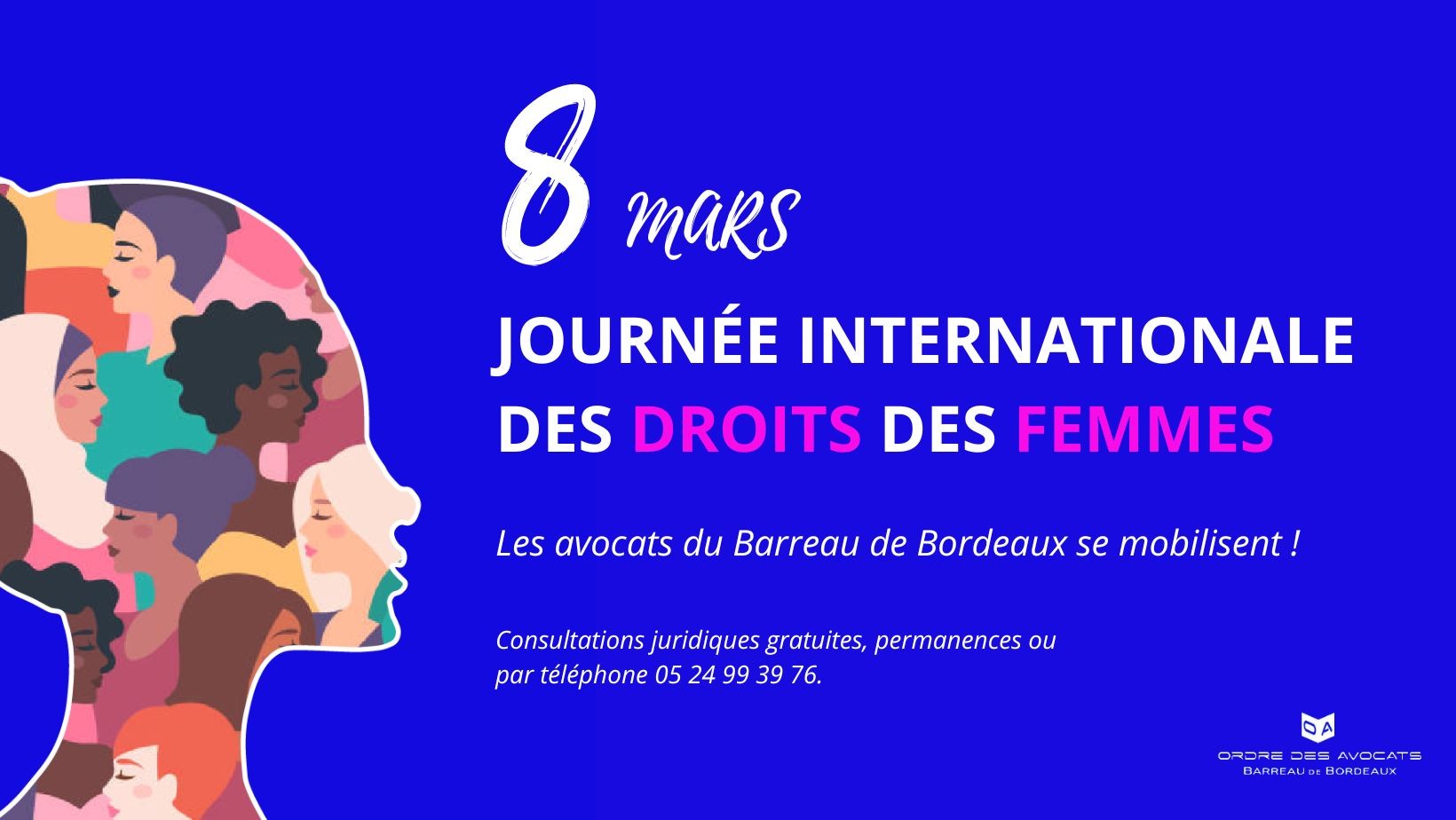 Journée internationale des droits des femmes - le 8 mars
