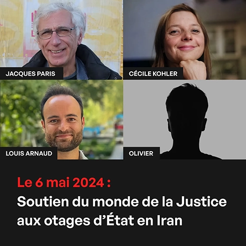 Motion de Soutien aux otages français en Iran