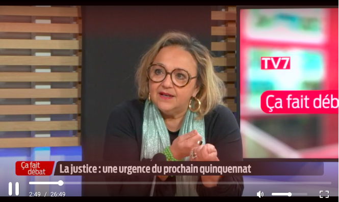 Interview TV7 de Mme la Bâtonnière Christine MAZE
